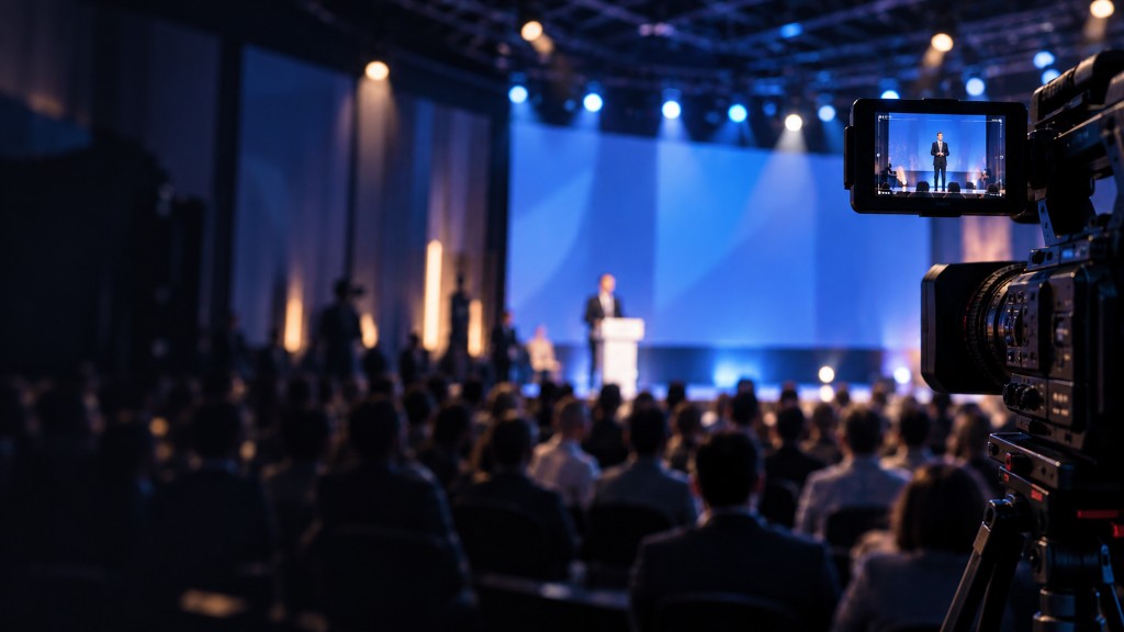 Realizacja streamingu konferencji — kamera i sala